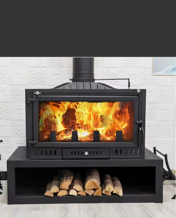 Cast iron Insert type wood stove fireplace 730/900 mm - Imagen 5