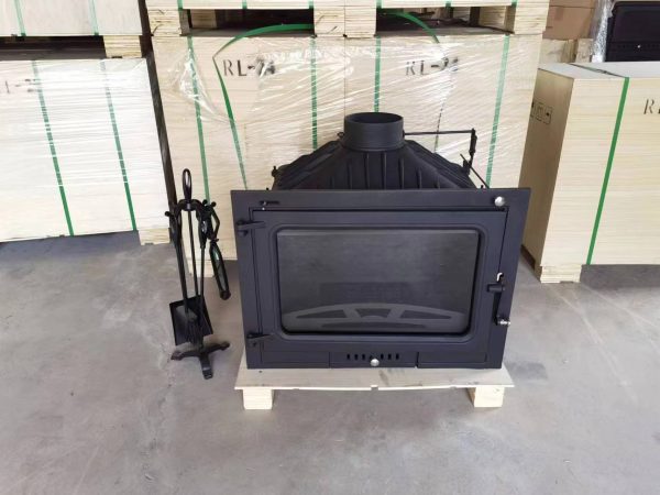 Cast iron Insert type wood stove fireplace 730/900 mm - Imagen 3