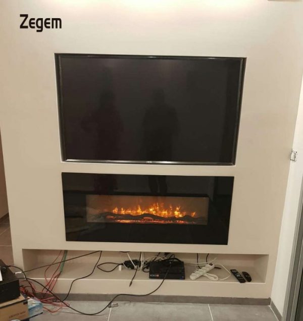 Wall-mounted electric fireplace G-01 - Imagen 3