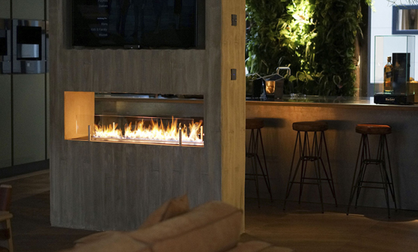 Smart ethanol fireplace long stripRX-1800 - Imagen 2