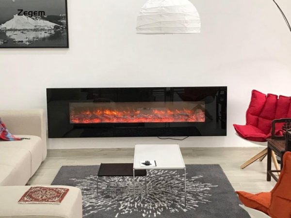 Wall-mounted electric fireplace G-100 — изображение 2